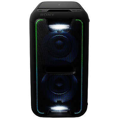 Sony GTKXB7B Boombox Wireless Bluetooth NFC Speaker With LED Lighting Black